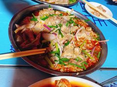麻辣虾尾-路书奇炝锅绿豆面(万客隆店)