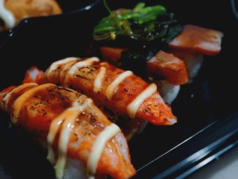 推荐菜:里脊肉蛋炒饭火腿铁板蛋炒饭铁板葱花蛋炒饭寿司|城西银泰城我