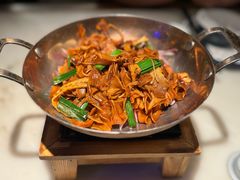 干锅纸片笋-绿茶餐厅(华发商都店)