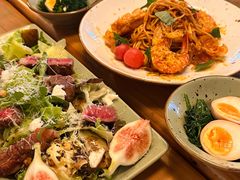 肉酱虾球意面-良木缘咖啡西餐(文殊院店)