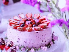 -咖咖熊蛋糕定制·英国蓝风车动物性淡奶油