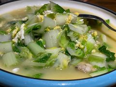 小白菜蛤蜊-粥全粥到海鲜家常菜·海肠捞饭(嫩江路店)