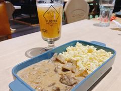 招牌面筋配牛肉口蘑-LENBACH兰巴赫西餐啤酒坊(大连东港店)