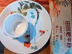 餐具摆设-田园肥牛府(东关街店)
