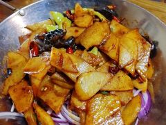 干锅土豆片-董立兵烤鸭店(山大路店)
