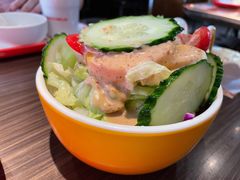 蔬菜沙拉-胖哥俩肉蟹煲(悦荟广场店)