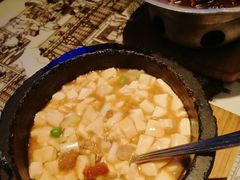 石锅鸡汤豆腐-绿茶餐厅(乐峰广场店)