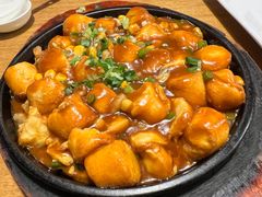 铁板海鲜豆腐-品大三·南京菜(大行宫店)