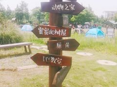 -田园东方蜜桃村的田野营地
