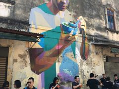 -槟城街头艺术街区