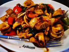 九层塔炒鱿鱼-simply thai天泰(长泰广场店)