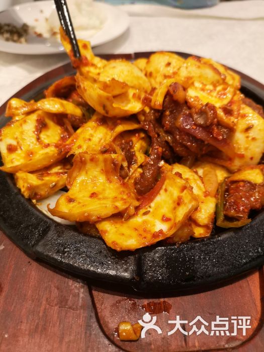 北李妈妈菜(石景山万达广场店)孜然牛三样图片 - 第1张