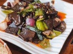 爆炒羊血-长安后宰门水盆羊肉(新都心店)