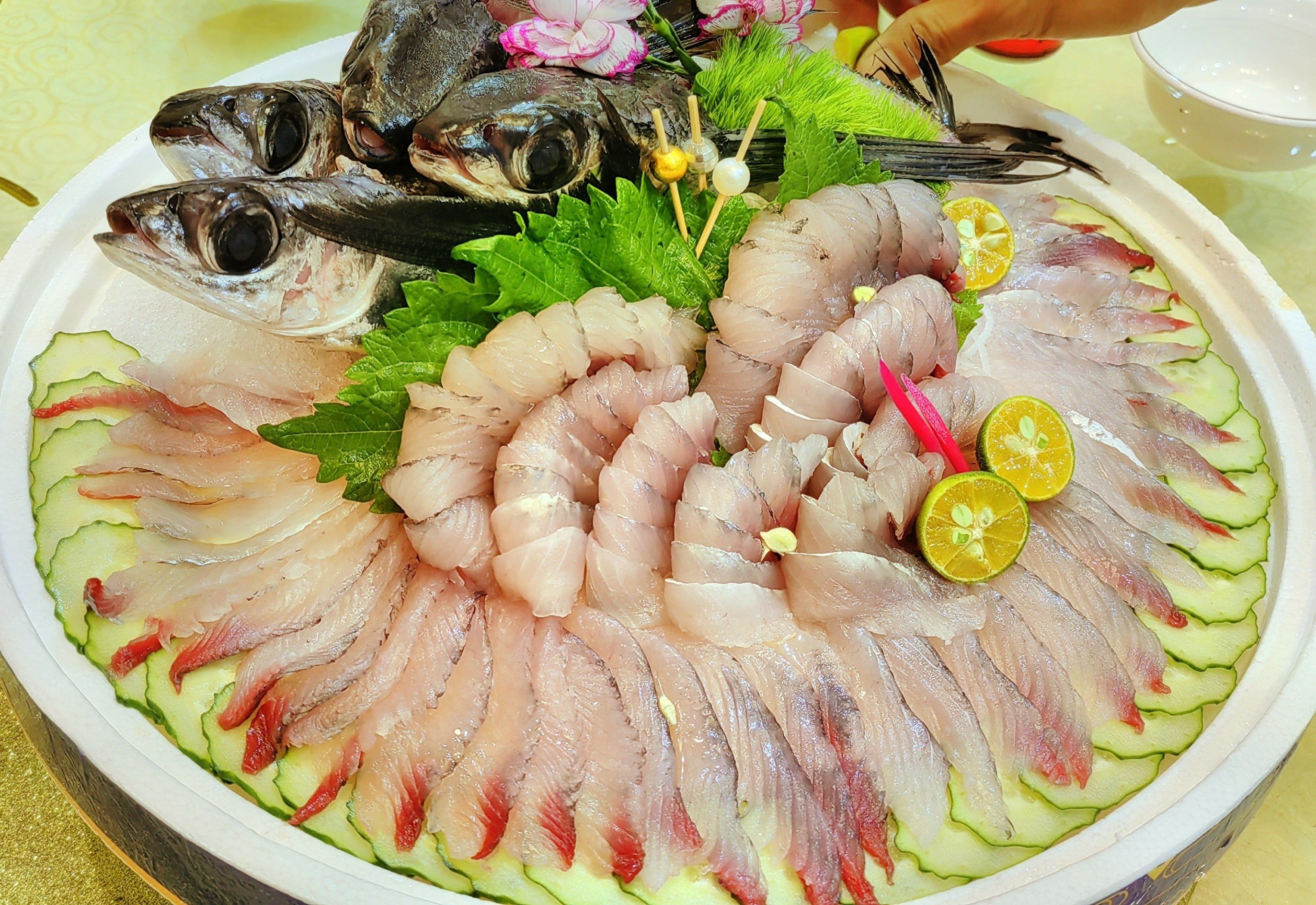 飞鱼刺身初体验