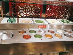 自助调料区-七欣天香辣蟹火锅(上海银亿滨江店)