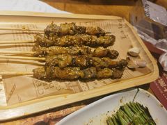 烤羔羊肉串-木屋烧烤(西南角店)