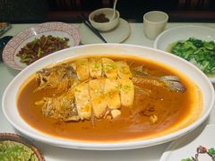 深海黄鱼年糕-径山十八道·风味民间菜(华夏之心店)