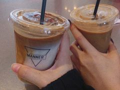 桂花拿铁-Manner Coffee(港汇恒隆广场店)