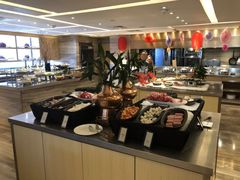 自助取餐区-北京王府井希尔顿酒店·万斯阁西餐厅