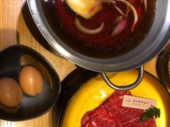 牛肉寿喜锅-花潮料理艺食馆(世欧广场店)