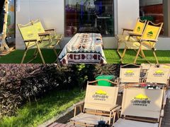 -山野的朋友露营炭火烤肉