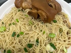 猪肠捞面-曾仔竹升面