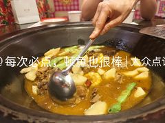 鸡腿肉铁锅炖-粗粮人家·东北菜(洋桥店)