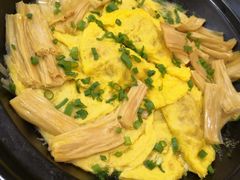 腐竹烩蛋饺-山东八大碗山东老字号