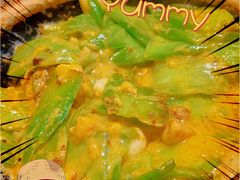 咸蛋黄啫苦瓜煲-惠食佳(滨江大公馆店)