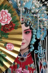 -胭脂猫京剧摄影