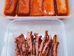招牌蒜香炸豆腐-捷信牛奶甜品世家(学府店)
