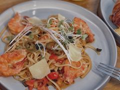 黑橄榄鲜虾意大利扁面-CHILLAX轻乐时(侨建·Hi City店)