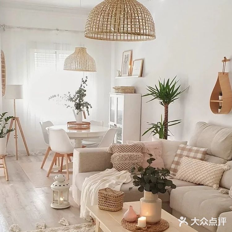 清新脱俗的奶茶风小屋