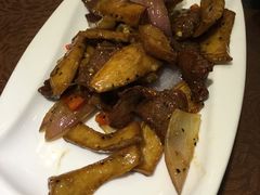 杏鲍菇牛肉-熠盛粤味(永康路店)