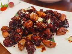 黑蒜子牛肉粒-陆壹捌餐厅(五大道店)