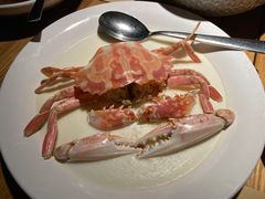 蛋白蒸大红花蟹-荣小馆(杭州大厦店)