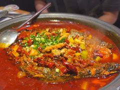 -探鱼·鲜青椒爽麻烤鱼(中天广场店)