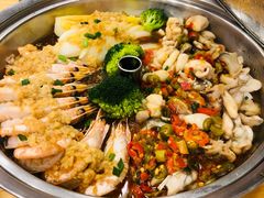 牛蛙拼蒜蓉开背虾-璞臻汽锅餐厅(南京东路店)