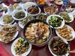 -北京龙庆四季香农家饭庄·灶台鱼·碳烤虹鳟鱼(龙庆峡店)