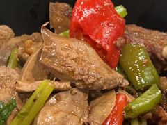 酱爆鹅肝-大自然醉鹅·铁锅火焰鹅(上海联洋店)