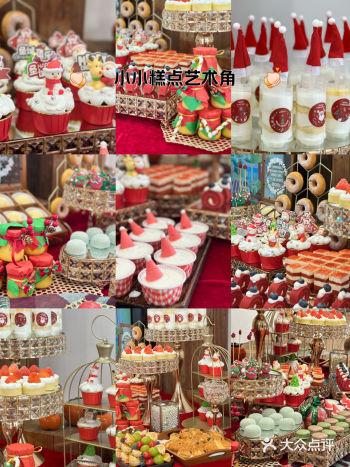圣诞甜品台，氛围感满满，好吃又好看，绝对出片