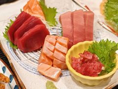 今日刺身五种拼盘-玄白·炭烤活鳗(上海首店)