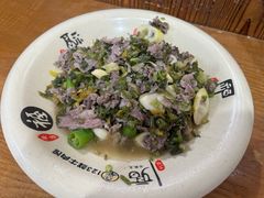 雪菜笋丝牛肉-何永光123鲜牛肉馆(1号店)