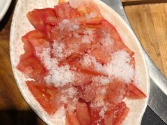 凉拌西红柿-百事晟渔村木火铁锅炖(玉带湾店)