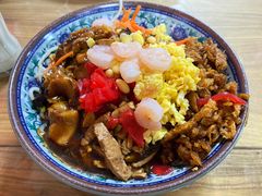 特色海鲜打卤面-大姨捞面(新安花园店)