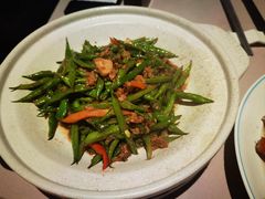 沙茶肉糟啫云南扁豆-小炳胜(卓悦中心店)