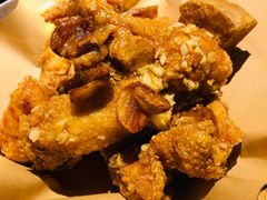 蒜香黄油半鸡-富乐满韩国正宗炸鸡韩国料理(虹泉路店)