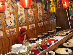自助取餐区-捌拾柒號大院(济南路店)