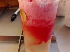 雪山莓莓桂花冻-喜茶(上海正大广场店)