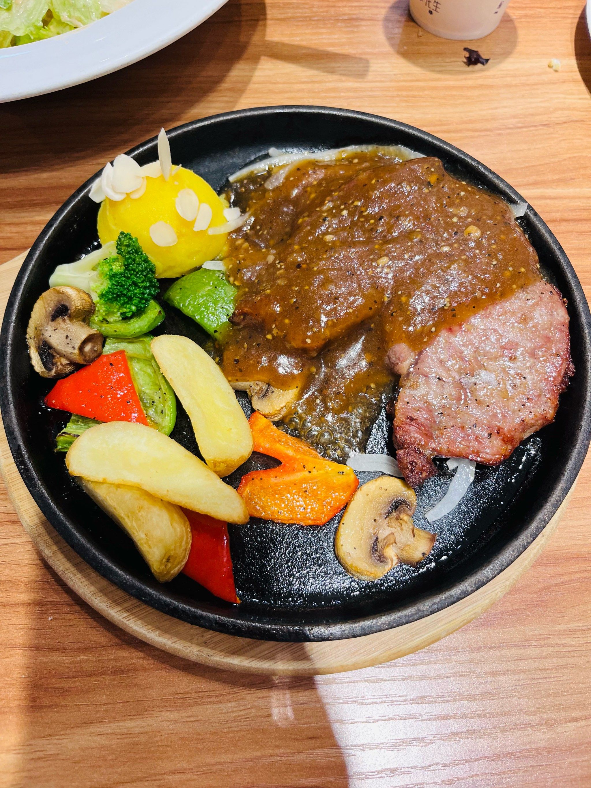 好吃的牛排双人餐